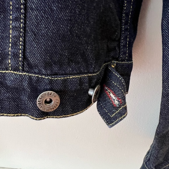 BCBG Maxazria Blue Jean Denim Jacket size S - Picture 9 of 12